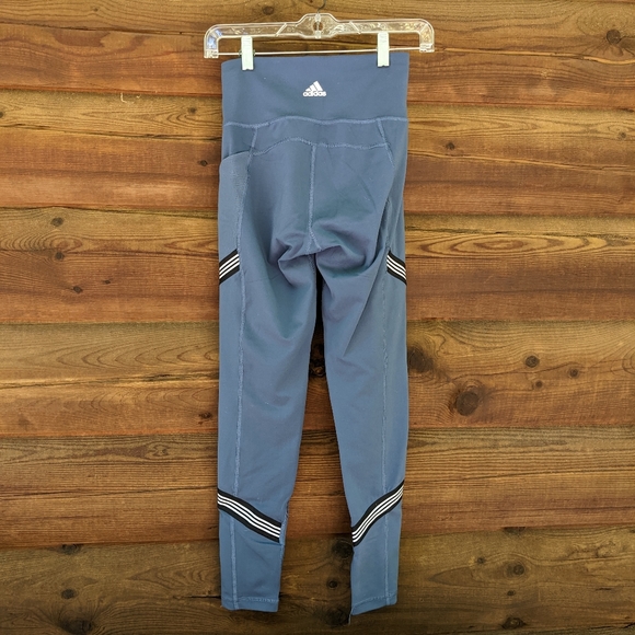 NWOT Adidas Women's Belive This 3-Stripes Athletic Leggings - Picture 3 of 8